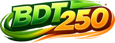 bdt 250 লাল এস্পোর্টস লোগো
